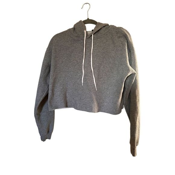 Wild Fable Grey Cropped Hoodie - Picture 1 of 4